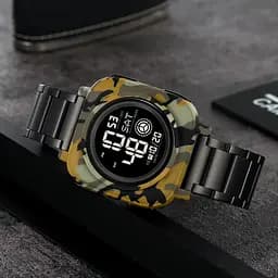 Наручний годинник чоловічий 2131CMGN Camo Green Skmei acs0030247 - мініатюра 5