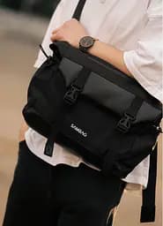 Чоловіча сумка Sambag DART Чорна 33 х 24 х 10 см (51311301m) - мініатюра 3