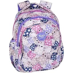Набір: Рюкзак CoolPack Jerry White Bunny (F029833) + Пенал на блискавці CoolPack Campus Tie Dye з органайзером для ручок 23x9x5 см (F062912) - мініатюра 2