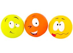 Набор игрушек для ванны Baby Team Смайлики (9023_набор_светлый)