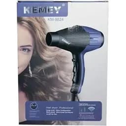 Фен Kemei KM-9824 з 3 температурними режимами і функцією холодного повітря (42226-KM-9824_460)