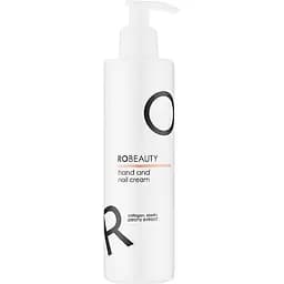 Крем для рук и ногтей RoBeauty с коллагеном, эластином и экстрактом пиона 250 мл