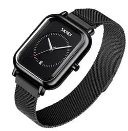 Класичний чоловічий наручний годинник Skmei 9207 Чорний