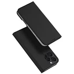 Чохол-книжка Dux Ducis з кишенею для візиток для Apple iPhone 16 Pro Max 6.9 Чорний