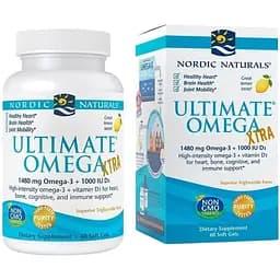Жирні кислоти Nordic Naturals Ultimate Omega Xtra 60 капсул