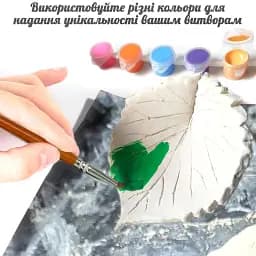 Глиняний набір для творчості Alexes 1 кг: глина для ліплення та моделювання - мініатюра 3
