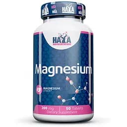 Витамины и минералы Haya Labs Magnesium Citrate 200 мг 50 таблеток