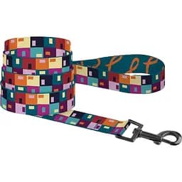 Повідець для собак Barksi BronzeDog Urban ART Печворк XS