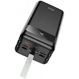 Зовнішній акумулятор Hoco J86B Electric Power bank 60000 mah чорний - мініатюра 3