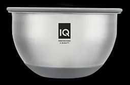 Миска IQ Be Chef 16 см 1.5 л з кришкою срібляста (IQ-9144-16) - мініатюра 2