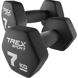 Гантелі для фітнесу Trex Sport неопренові TX-070VD 2x7кг
