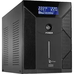 Джерело безперебійного живлення Ritar RTM2000 Proxima-D 1200W з дисплеєм Lin.int AVR 3 розетки Schuko