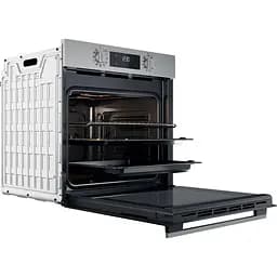 Духова шафа електрична Whirlpool 71 л A+ дисплей конвекція телескопічні напрямні нержавіюча сталь - мініатюра 4