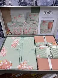 Постільна білизна Nivora V1 Pudra Ранфорс Clasy pbe0052062 - мініатюра 2