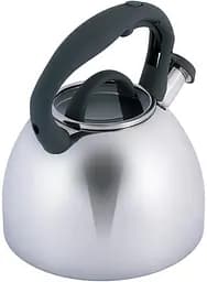 Чайник Whistling Kettle 2.7л зі свистком та скляною кришкою Kamille Ø20х23 см kuh0011104 - мініатюра 4