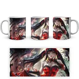 Кухоль GeekLand Рандєву із життям Date A Live Курумі Токісакі DAL.02.06 330 мл білий - мініатюра 4
