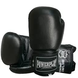 Рукавиці боксерські Power Play PP 3088, Black - 10 унцій