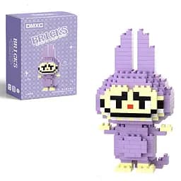 Дитячий конструктор Bricks Зайчик Лабубу бузковий на 150 деталей (2016)