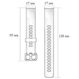 Силіконовий ремінець Primo для фітнес-браслета Huawei Honor Band 4/5 Mint - мініатюра 6