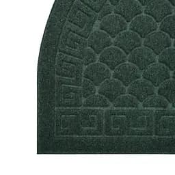 Килимок придверний Eco Fabric Луска півколо без кромки смарагд 40 х 60 см (4060-021) - мініатюра 8