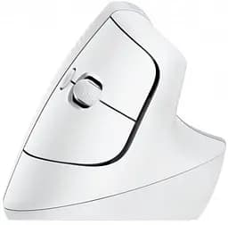 Миша бездротова Logitech Lift Vertical Ergonomic White (910-006475) - мініатюра 2