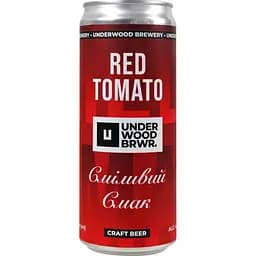Пиво Underwood Brewery Світле Red Tomato 4.2% 0.33 л з/б