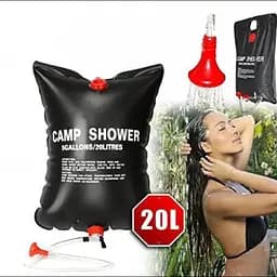 Туристичний душ Camp Shower 20 л, переносний кемпінговий душ із ПВХ, 41×60 см, 250 г - мініатюра 4