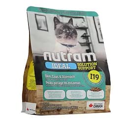 Корм холістик Nutram Ideal Support Skin Coat Stomach 0.320 кг для котів з чутливим пі