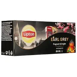 Чай чорний Lipton Earl Gray, 37.5 г (25 шт. х 1.5 г) (37911)