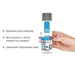 Лубрикант на водній основі System JO H2O Original, 240 мл - мініатюра 3