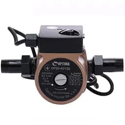 Насос циркуляционный Optima OP20-40 130 мм + гайки + кабель с вилкой