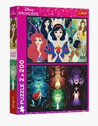 Пазли "Чарівні принцеси. Дісней", 13317 Trefl, 2х200 елементів, у коробці (5900511133172)