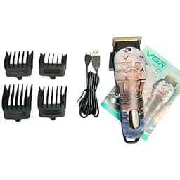 Машинка для стрижки VGR-689 професійна акумуляторна з потужним мотором (41887-VGR-689_483)