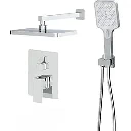 Душова система прихованого монтажу Haiba Gaudi 003 HB9644, Хром