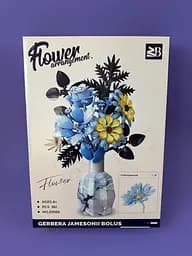Конструктор детский YG Toys "Цветы" (Flowers), 361 деталь, для создания объемных цветочных композиций, в коробке 33085
