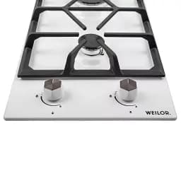 Поверхня газова Domino на металі Weilor GM 304 WH - мініатюра 5