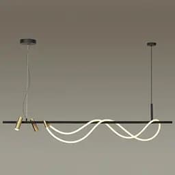 Люстра подвесная светодиодная Valeso THD63815A-3 30W