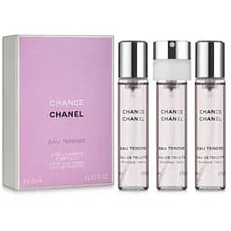 Chanel Chance Eau Tendre 20 мл * 3 шт REFILL туалетна вода