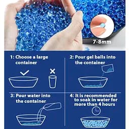 Бластер A&K Ejection на орбіз Gel Ball 5000 шт. гель кульок з бризками - мініатюра 2