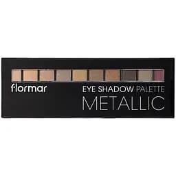 Палетка тіней для повік Flormar Eye Shadow Palette №04 (Metallic) 10 г (8000019545168)