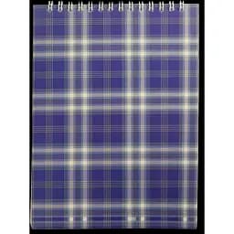 Блокнот на пружині Buromax Shotlandka А5, 48 аркушів синій (BM.2470-02)