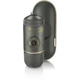 Портативна еспресо-кавоварка Wacaco Nanopresso темно-сіра з чохлом, механічна, для меленої кави
