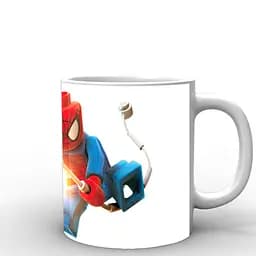 Кухоль GeekLand Людина-Павук Spider-Man лего SM.02.038 330 мл білий