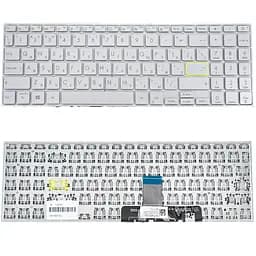 Клавіатура для ноутбука ASUS (X521 series) rus, silver, без фрейма