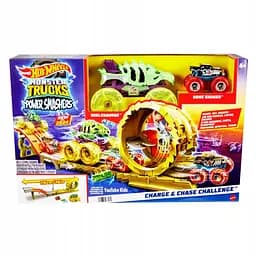 Набір Hot Wheels Monster Trucks Power Smashers Заряджай і переслідуй (HXT05) - мініатюра 6