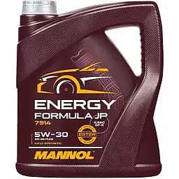 Олива моторна Mannol Energy Formula JP 5W-30, 5 л (183594)