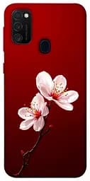 Чехол itsPrint Sakura red для Samsung Galaxy M30s / M21