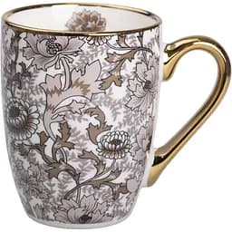 Чашка керамічна Liling Rongxiang Ceramic у вінтажному стилі 400 мл коричнева RX-N240665BR