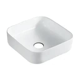 Раковина накладна Volle Arte 38,5x38,5x13 см white 1301.005439, Білий