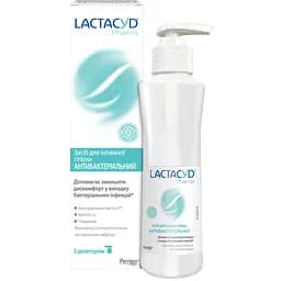 Средство для интимной гигиены Lactacyd Фарма антибактериальная с дозатором 250 мл